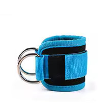 Cable Ankle Straps – Double D-Ring Ankle Cuffs for Glutes, Legs & Strength Training