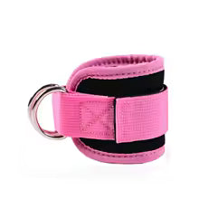 Cable Ankle Straps – Double D-Ring Ankle Cuffs for Glutes, Legs & Strength Training