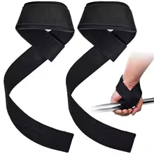 Weight Lifting Wrist Straps – Heavy Duty Gym Straps with Extra Grip for Strength Training